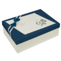 "Stilerra" GBOX-R17 Набор подарочных коробок 3 шт., 04 голубой/белый